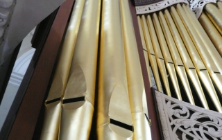Spitalfields Organ Front Pipes & Carving