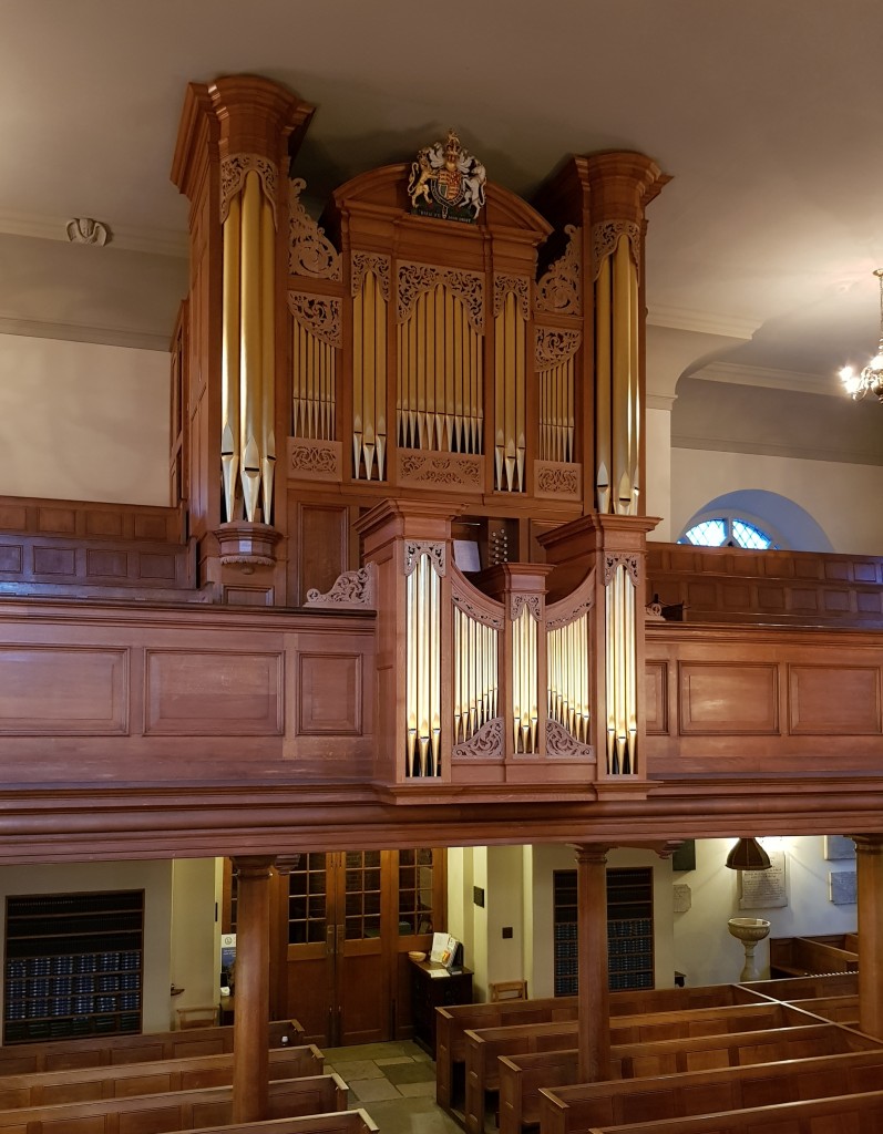 Chelsea Old Church - Completed Organ 3
