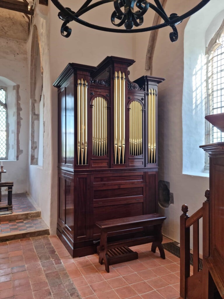 Organ restoration - St Mary’s Church, Kenardington, Kent